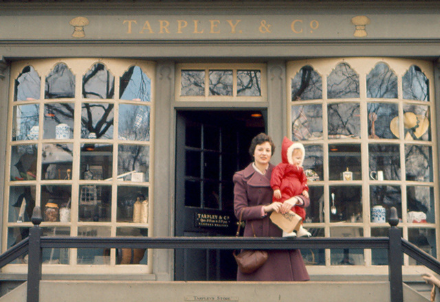 1976, Williamsburg with president Ford