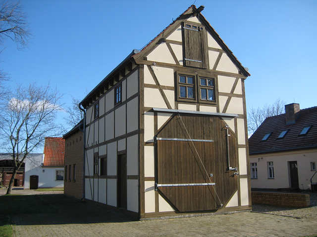 Scheunenwindmühle - Saalow