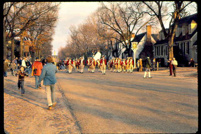 1976, Williamsburg with president Ford