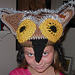 Owl headpiece, on kid