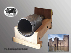 The Bodiam Bombard - 14 to 16C - Firepower - Woolwich - 25.7.2007
