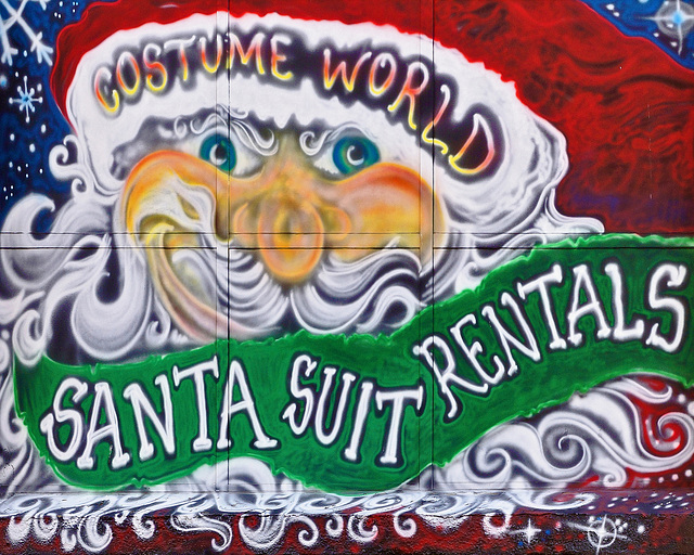 Santa Suit Rentals – Smallman Street, Strip District, Pittsburgh, Pennsylvania