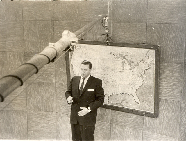 Early television broadcasting; c. 1953, Chicago