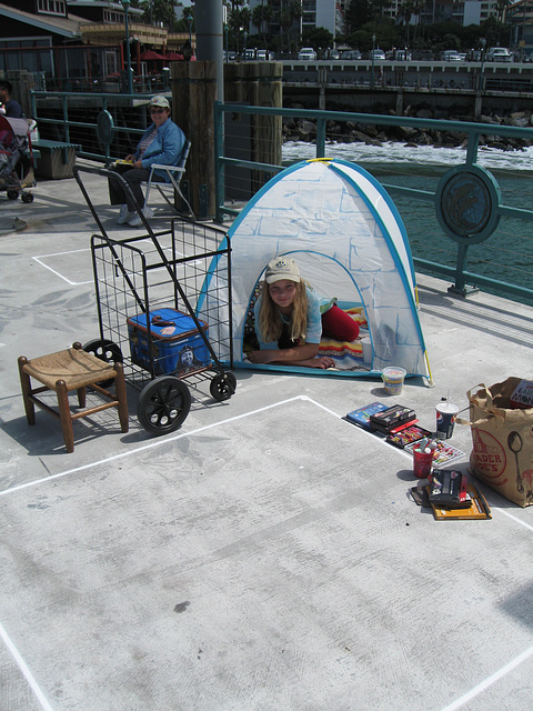 Redondo Pier Chalk Art Festival 2011