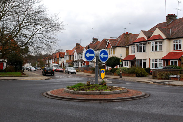 Mini-roundabout