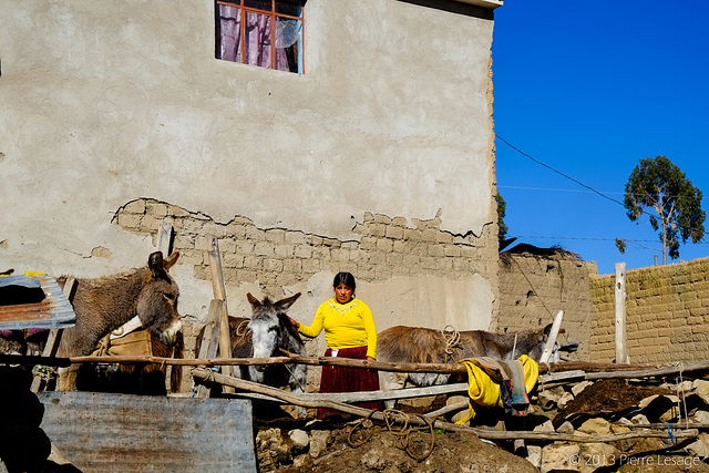 Yumani - Isla del Sol - Lago Titicaca - Bolivia