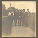 Summer gambol c. 1904. My grandfather and his cousins entertain themselves at the lake house.