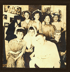 My grandfather and his cousins entertain themselves at the family's lake house outside of Milwaukee, Wisconsin.