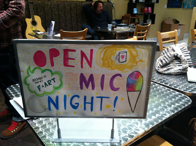 Open Mic Night at Neighborhood Grinds