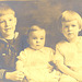 Dad, brother Richard, and sister, Doris. Milwaukee, 1921