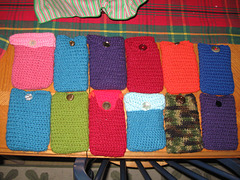 Crocheted Phone Cases--Acrylic