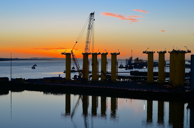 Sunrise over the Tranmere Basin