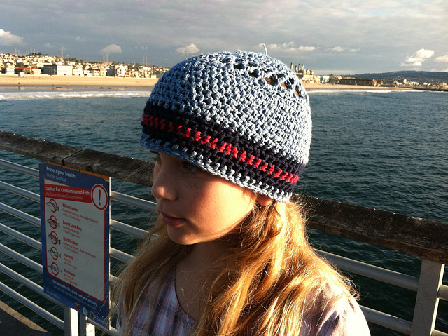 Crocheted hat