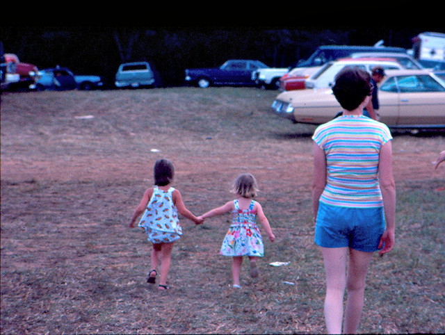 Folk Concert with the Johnsons - August, 1977