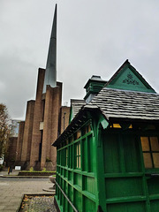 cabbies' shelter by st.saviour's, warwick avenue, london