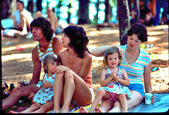 Folk Concert with the Johnsons - August, 1977