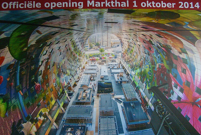 Markthal Rotterdam bijna klaar