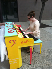 Street Piano at Torrance Cultural Arts Center, 4/22/12