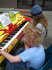 Street Piano at Torrance Cultural Arts Center, 4/22/12