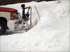 waves of snow