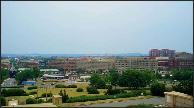 Alexandria, VA seen from Masonic Memorial