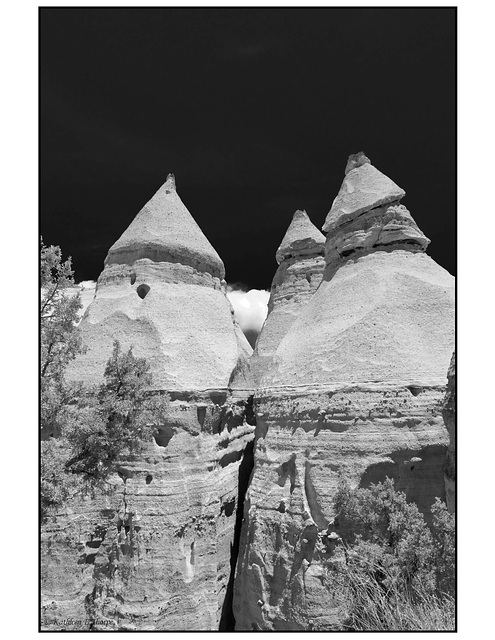 Hoodoos that You Do so Well in black and white