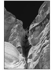 Kasha Ketuwe erosion chimney in black and white