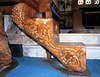 Detail of Pulpit, Saint Michael's Church, Birchover, Derbyshire