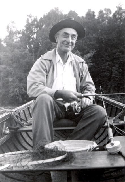 Wisconsin Fishing, 1953, Grandpa Rudy