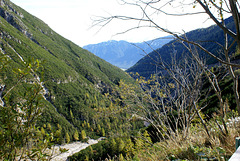 Vom Inntal ins Lechtal. Hahntennjoch. Hinter uns das Inntal bei Imst. © by UdoSm