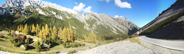 Vom Inntal ins Lechtal. Hahntennjoch. Nahe der Jochhöhe bei 1894m