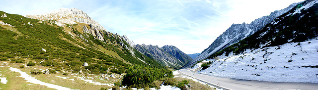 Kurz vor der Jochhöhe.  © by UdoSm