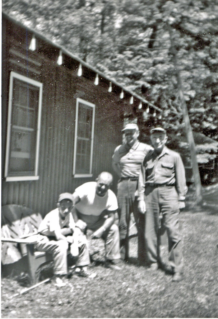 I had arrived...My first trip with the men.  Wisconsin Fishing, 1957 (9)