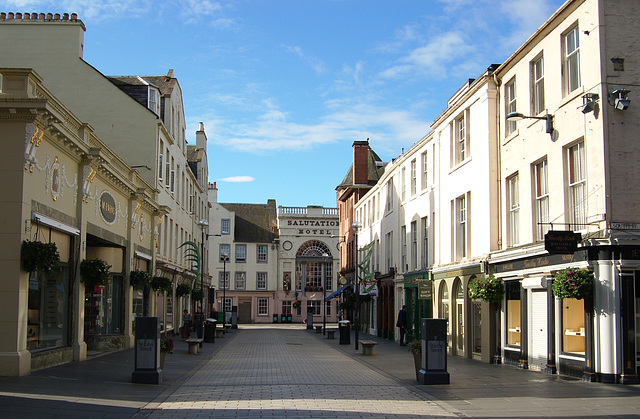 St John Street, Looking Towards South Street, Perth, Scotland