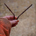 teeny tiny dowsing rods...