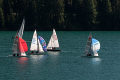 Segler auf dem Davosersee - 2012-09-16-_DSC2553