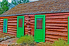 Grand Canyon Original Worker Cabins South Rim - High Contrast/High Saturation