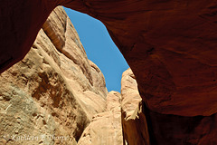 Arches NP - View from Sand Dune Arch