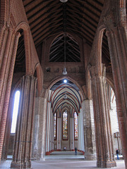 teilrenovierte St. Marienkirche