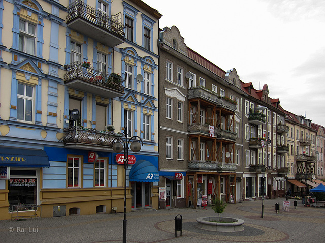 Balkone mit Stützkorsett