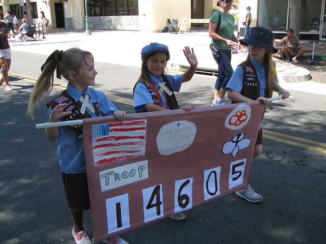 Troop 14605 (Torrance Centennial Parade)