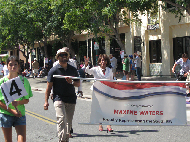 Maxine Waters (Torrance Centennial Parade)