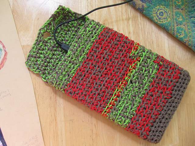 Crocheted Kindle Case