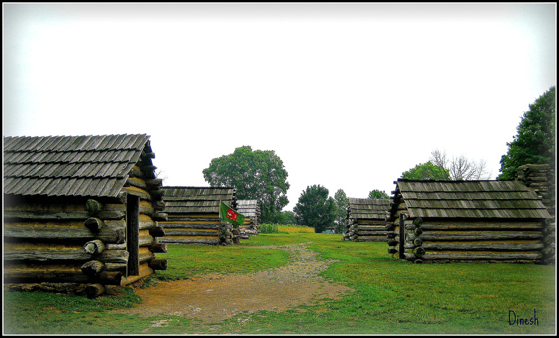 Model of Barracks @ Vally Forge