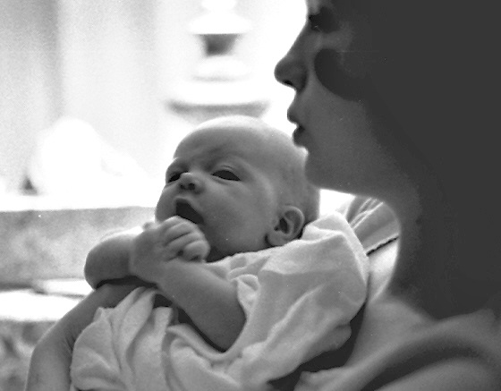 Bring Home Baby Elise;  August, 1974