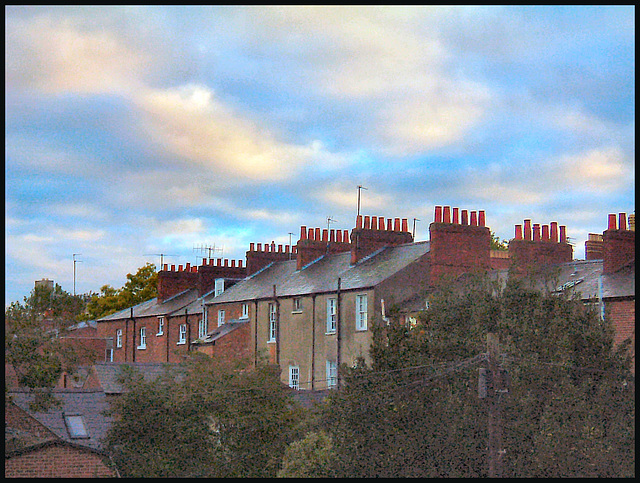 Walton Street chimneys