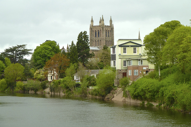 Hereford 2013 – View of the cathedrai