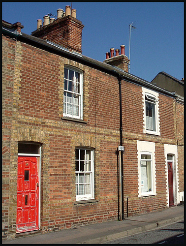 red door in Cranham Street