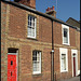 red door in Cranham Street