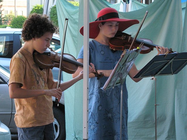 Brother & Sister Buskers